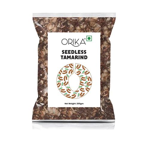 Orika Seedless Tamarind | 100% Natural Imli Without Seeds for Chutneys ...