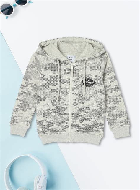 Buy Boys Printed Hooded Sweatshirt Online at just Rs. 899.0 ...