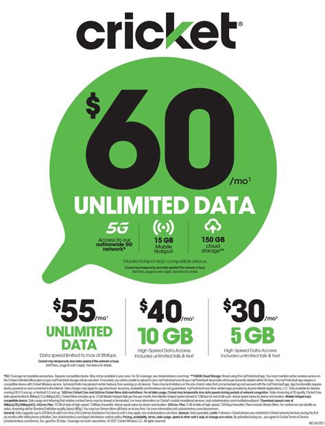 Cricket Wireless Plans Starting at $30