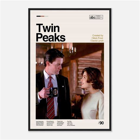 Twin Peaks Movie Poster, Twin Peaks Poster, Abstract Poster - Citiesbox