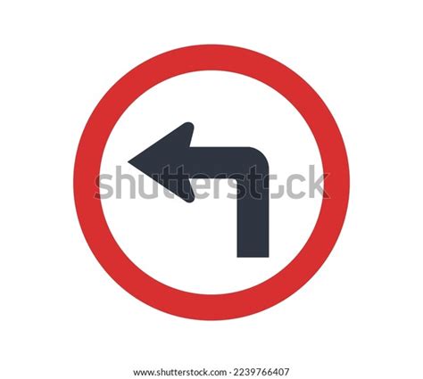 Sharp Left Turn Sign 的图像结果