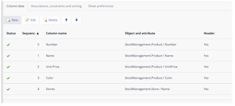 Data Model Excel Mendix 的图像结果