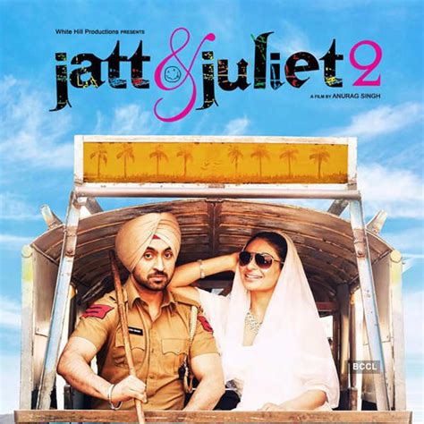 Diljit Dosanjh and Neeru Bajwa in a still from Punjabi movie Jatt ...