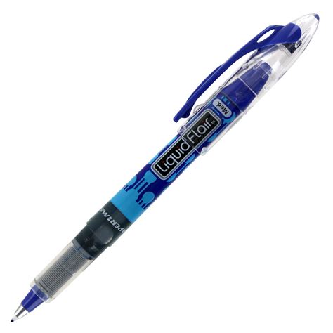 Paper Mate Liquid Expresso Pen, Porous Point Pens, Nontoxic, Blue (5842 ...