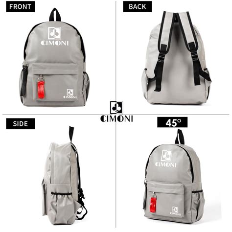 Buy Cimoni Unisex Solid Black Backpack Online
