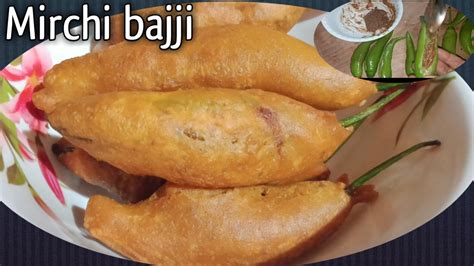 Telangana Mirchi bajji recipe - Easy Mirapakaya bajji - pranitha recipes