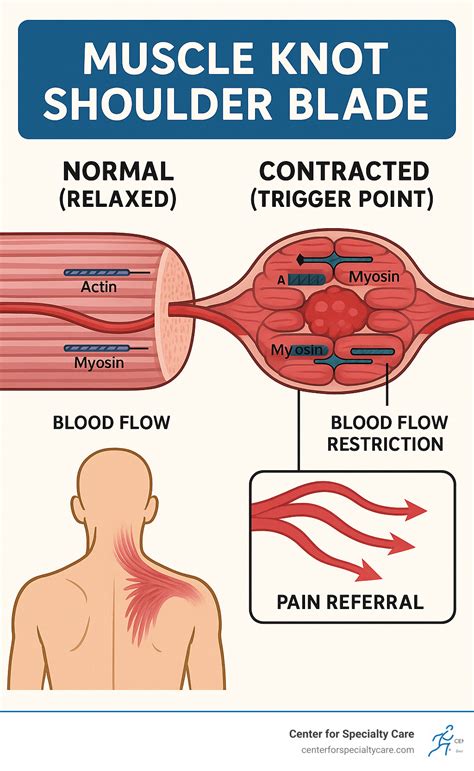 Muscle Knot Shoulder Blade: Expert Relief 2025