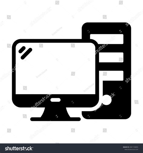Computer System Icon Vector 的图像结果