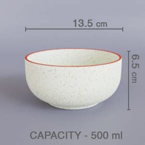 Buy The Earth Store White Marble Ceramic Snack Bowls Set of 2 for ...
