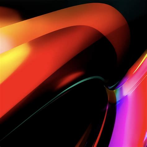 MacBook Pro Wallpaper 4K, Orange, Apple, Stock