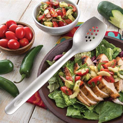 Cook's Spoon with Holes