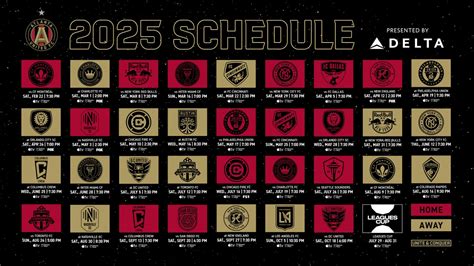 2025 MLS Regular Season Schedule Announced: Atlanta United Highlights