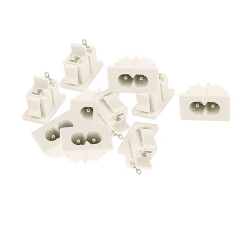 uxcell 10Pcs AC 250V 5A PCB Board Panel Mount Male 2 Terminals ...