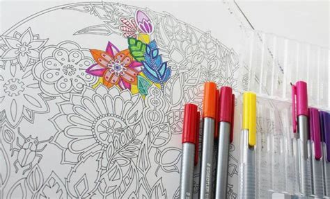 Colouring Books To Help Adults Deal With Stress