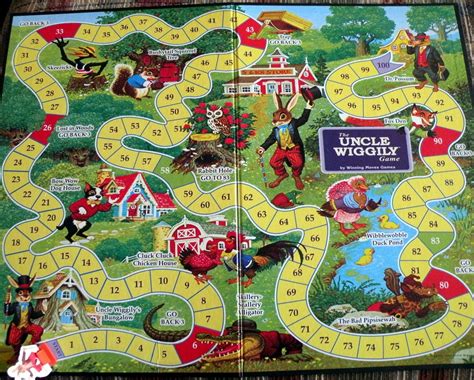 uncle wiggily board game | Vintage board games, Board games, Board game ...