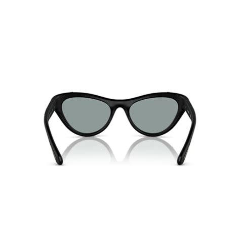 Sunglasses, Cat-eye shape, SK6007, Black | Swarovski