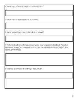 Student Interview Questions 的图像结果