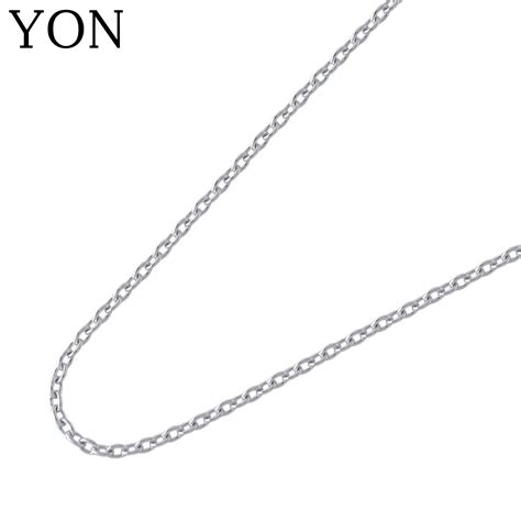 YON インフィニティ チェーン ネックレス 40.5cm K10WG 新品仕上げ済 ヨン【25250】 | brand theatron ...