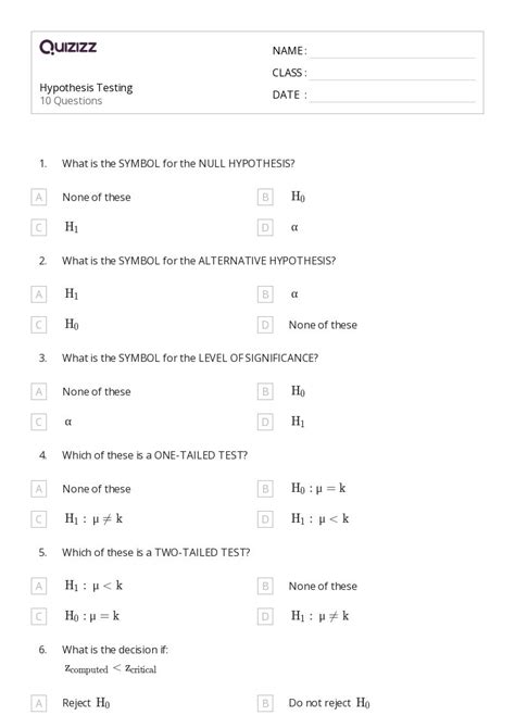 Image result for Sample Questions On Hypothesis Testing