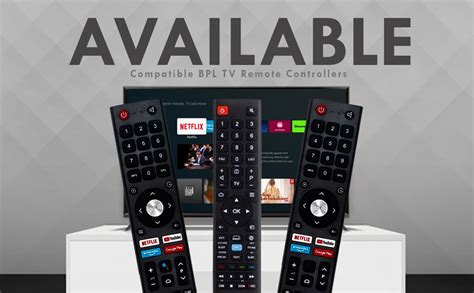 Buy 7SEVEN® Compatible for BPL Tv Remote Control Suitable for Smart ...