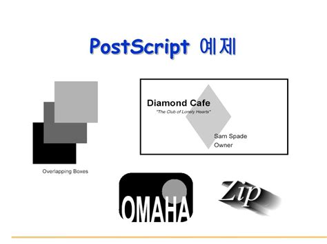 PostScript File Format 的图像结果
