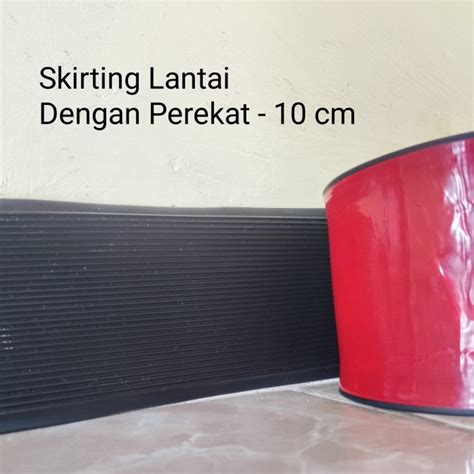 Jual Skirting - Plint Lantai karet 10 cm dengan perekat - Kab ...