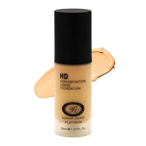 Hd Foundation, Waterproof, Long Lasting – Fashion Colour