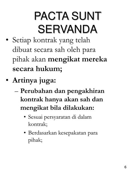 PPT - ASPEK-ASPEK HUKUM PERANCANGAN & PENGELOLAAN KONTRAK BISNIS ...