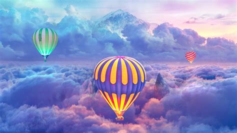 Hot Air Balloon PC Desktop Wallpapers - Wallpaper Cave
