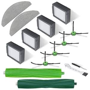 Detetap Repalcement Parts for iRobot Rooma i5 i5+ Vacuum Cleaner ...