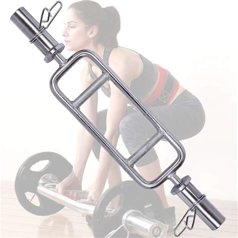 Barbell Bar 2 Threaded Solid Steel Chrome Tricep Bar Curl | Desertcart ...