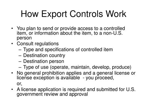 Export Control 的图像结果