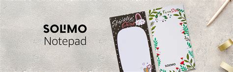 Amazon Brand - Solimo Notepad (6.5” x 3.5”) Daily Undated Planner ...