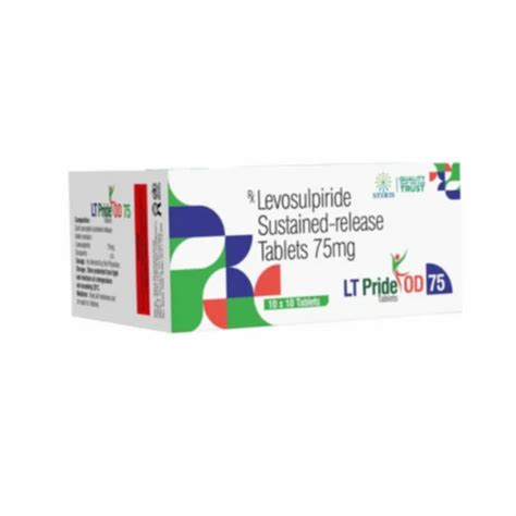 Softgel Capsules - Levosulpiride sustained release (75mg) Wholesale ...