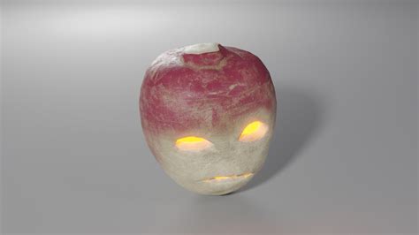 Turnip Jack-O-Lantern 3D Model - TurboSquid 1963790