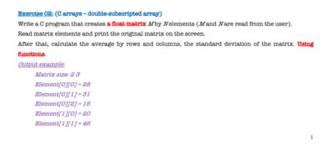 Image result for W3school.com CArray Exercise with Answer