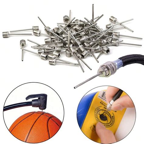 Bomba de Bola Agulha de Inflação Agulhas de Bomba de Ar de Aço ...
