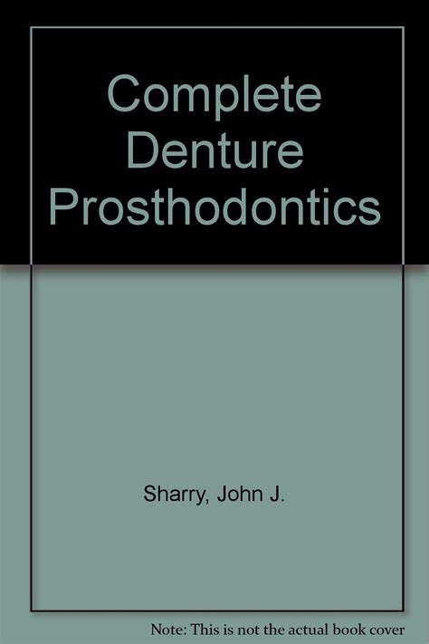 Buy Complete Denture Prosthodontics Book Online at Low Prices in India ...