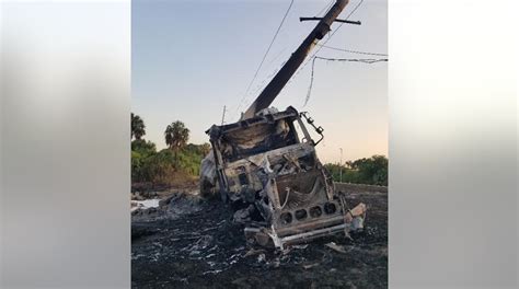 1 dead, 1 injured in fiery Florida crash after gasoline tanker truck ...
