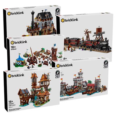 LEGO Bricklink Designer Program Series 4: Instructions for all five LEGO sets are available ...