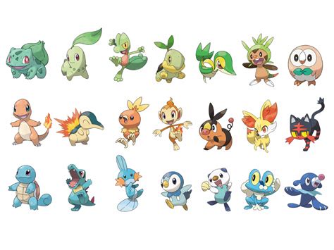 Every Starter Pokémon: Your Essential Guide To First Partners