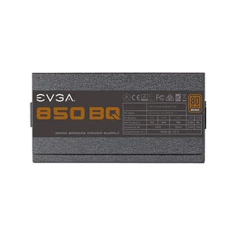 Buy EVGA 850 BQ 80+ Bronze Semi Modular Power Supply (850 W ...