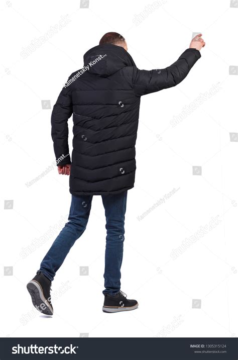 Man Pointing Back View 的图像结果