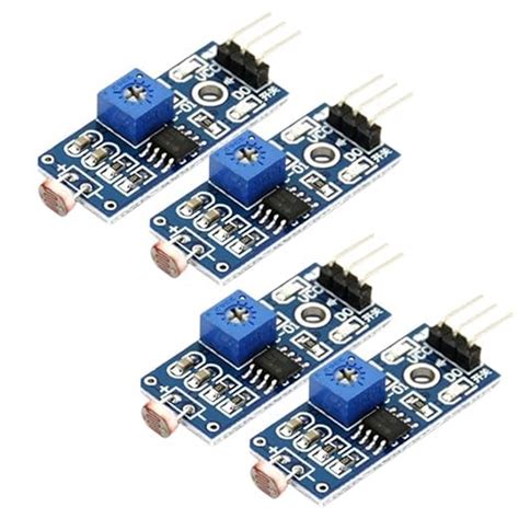 TESTIN ELECTRONICS LDR light sensor module for DIY 4PCS : Amazon.in ...