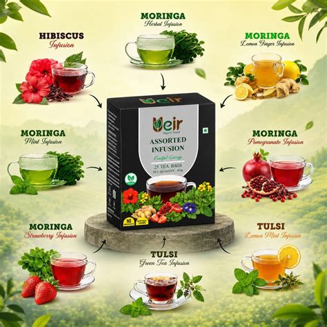 Assorted Infusion | Green Tea – Ueir Organic Foods
