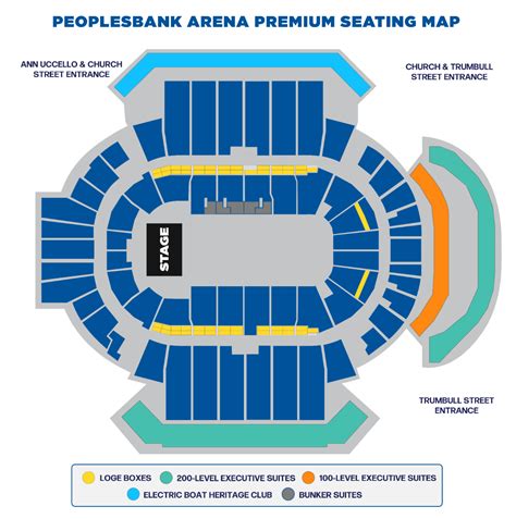 Seating Charts | PeoplesBank Arena