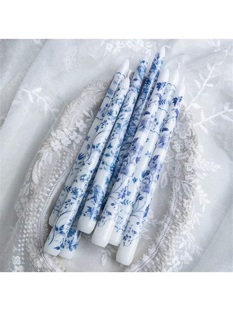 Blue And White Porcelain Candlestick Scented Candles, Romantic ...