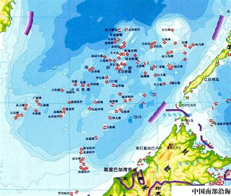 南沙群岛实际控制图（2020南海岛屿实际控制）_环球信息网