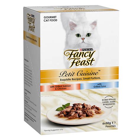 Fancy Feast Petite Cuisine Salmon Chicken Tuna 6x50g – The Reject Shop