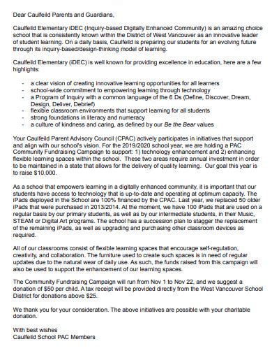 Campaign Letter Example 的图像结果